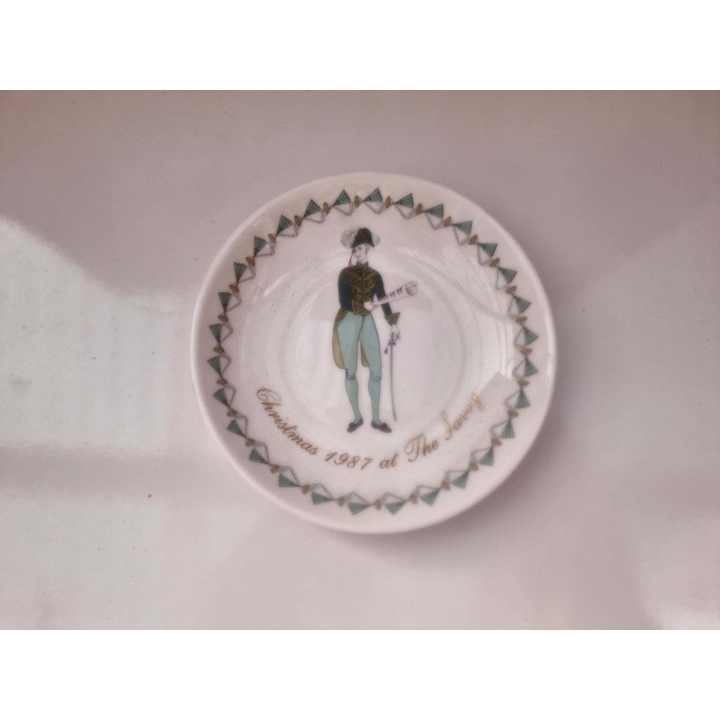 Vintage Royal Doulton Savoy London Plate H.M. The Queen Mother 1987