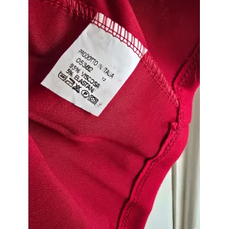 Made in Italy Angel Wings Oversized Tunic Top - Fuchsia