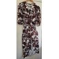Forever Young Floral Wrap Maxi Dress – Brown& White Forever Young Floral Wrap Maxi Dress – Brown& White
