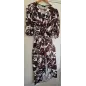 Forever Young Floral Wrap Maxi Dress – Brown& White