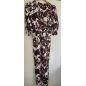 Forever Young Floral Wrap Maxi Dress – Brown& White