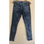 Topshop Moto Leigh Blue Acid Wash Skinny Jeans W28 L30 Topshop Moto Leigh Blue Acid Wash Skinny Jeans W28 L30