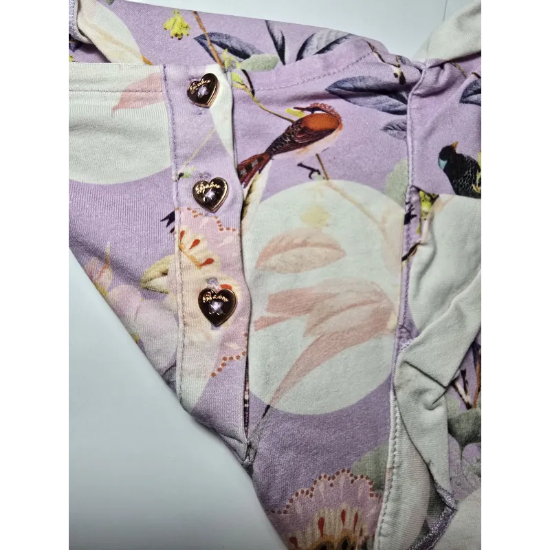 Baker by Ted Baker Baby Girl Floral Bird Dress 9–12 Months | Pre-Loved