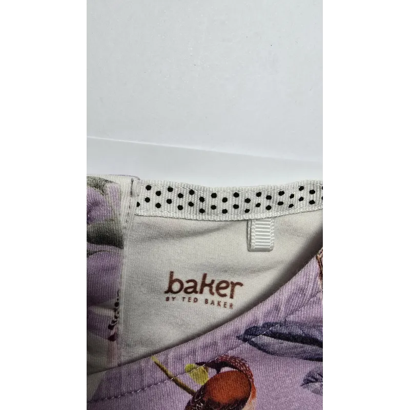 Baker by Ted Baker Baby Girl Floral Bird Dress 9–12 Months | Pre-Loved