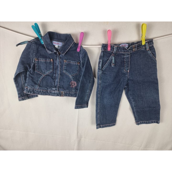KENZO baby denim jacket & jeans set