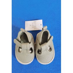 Baby Soft Sole Shoes – Sage Green – Non-Slip – New with Tags – 0–3 Months