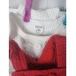 Baby Plush Romper with White Bodysuit Set Baby Plush Romper with White Bodysuit Set